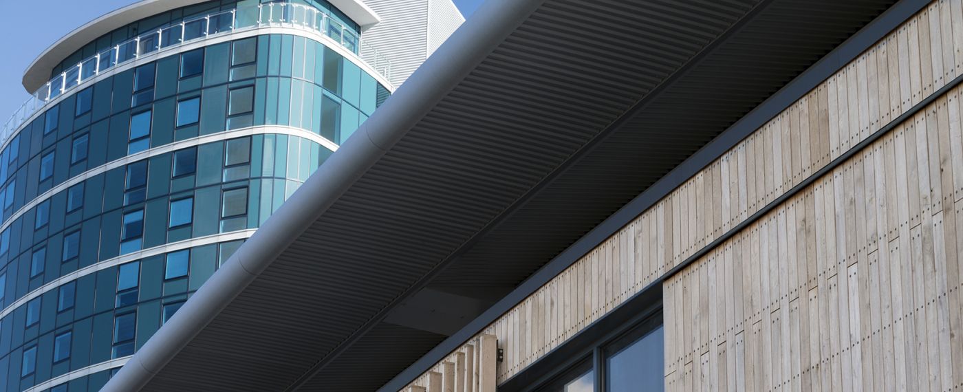 Building photo at angle